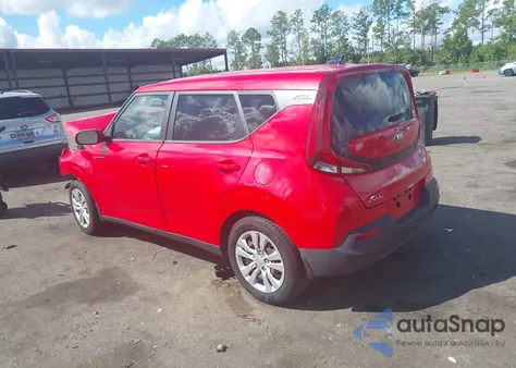 2021 Kia Soul Lx из США, поврежденный, VIN KNDJ23AU7M7755726